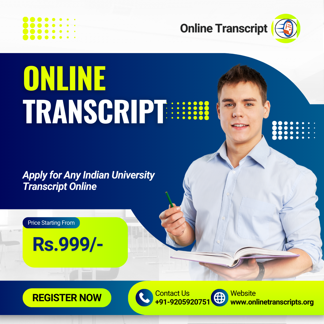 Pune University Transcript Online Online Transcripts