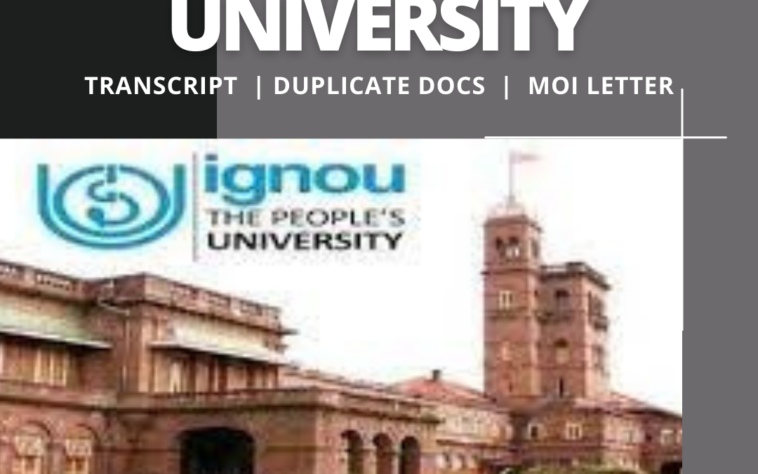 IGNOU University Transcript