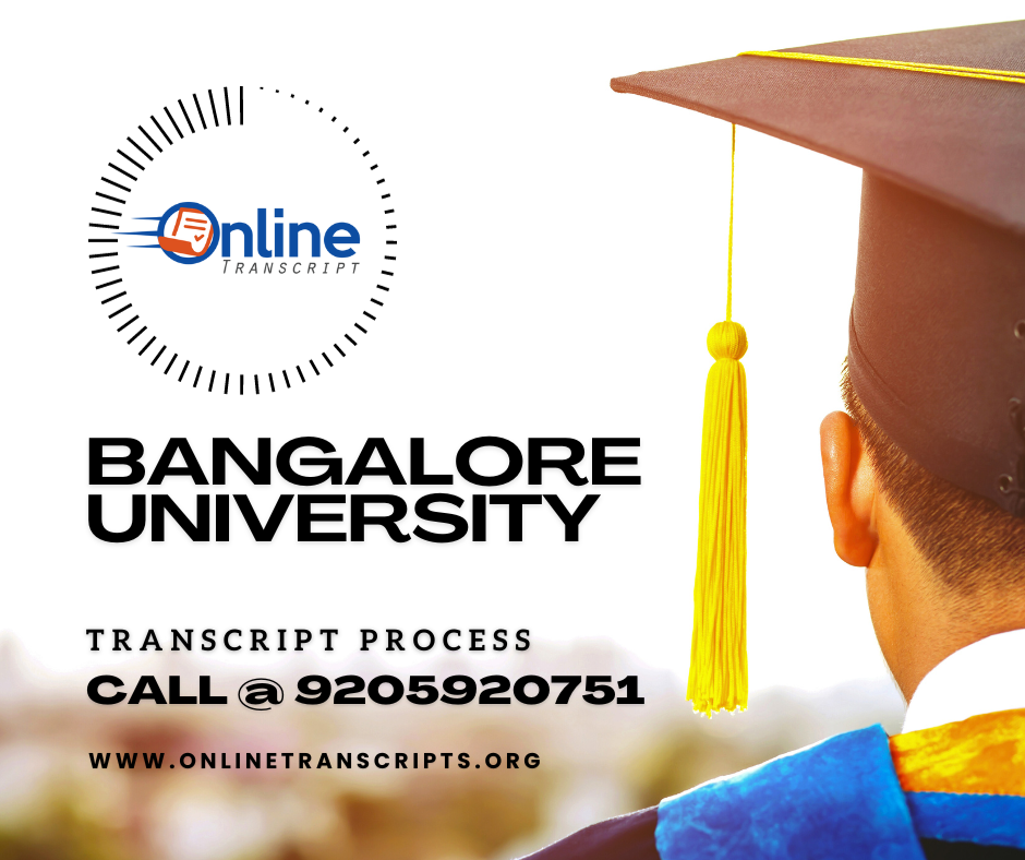 Bangalore University Transcript Online - Online Transcripts