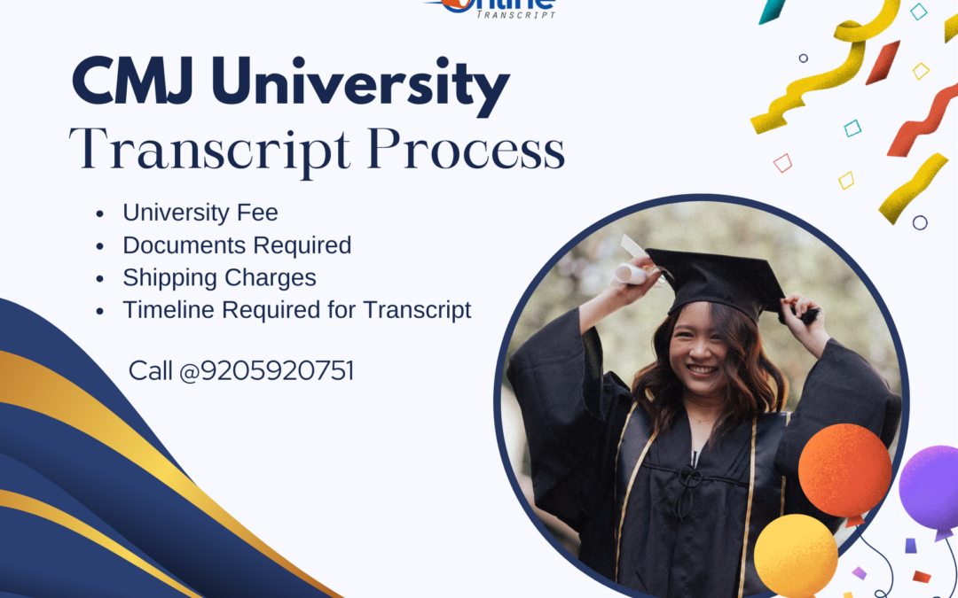 CMJ University Transcript