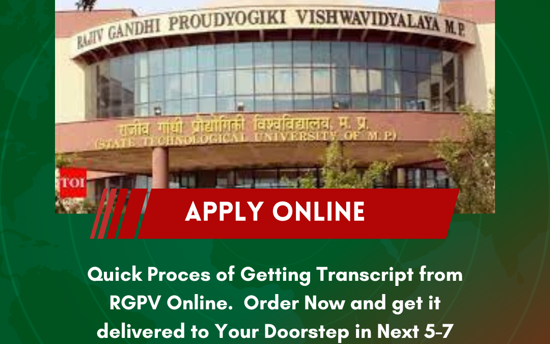 RGPV Transcript