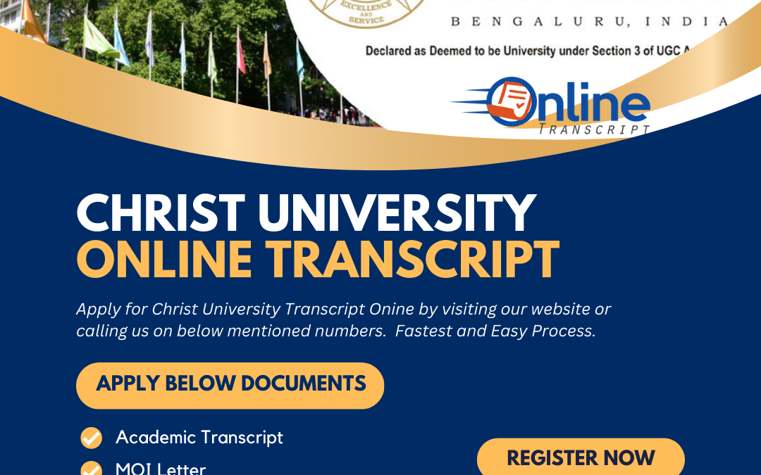 Christ University Transcript