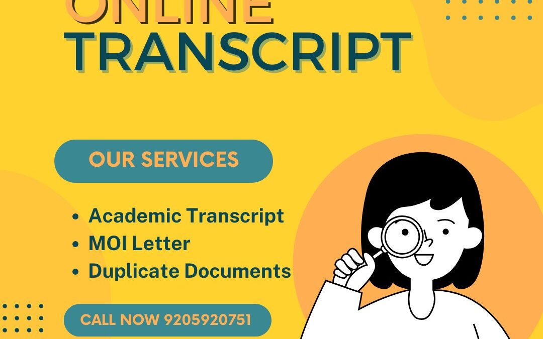 Kalinga University Transcript