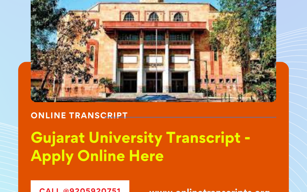 Gujarat University Transcript