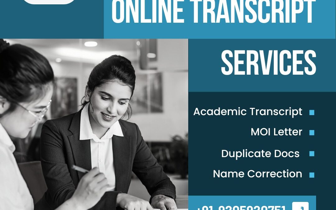Sharda University Transcript Online