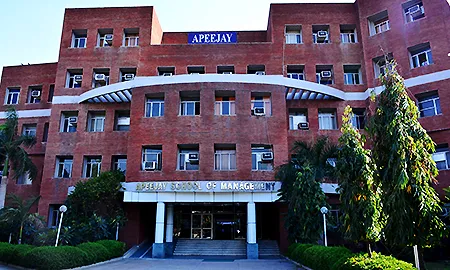 How do I get the transcript from Apeejay School of Management online?