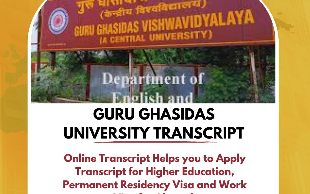 How long will it take to get transcripts from Guru Ghasidas Vishwavidyalaya for WES?