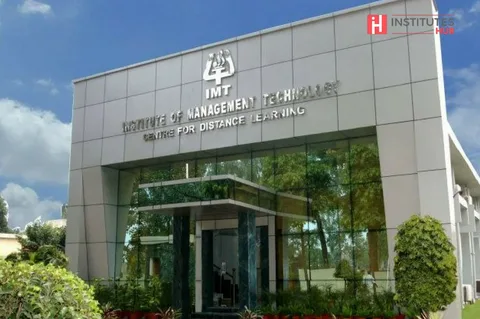 What is the process for applying and receiving transcripts online at IMT Ghaziabad?