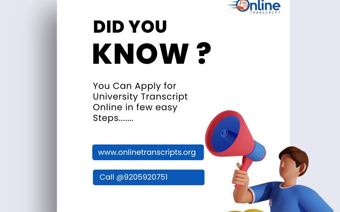 How to apply MDU transcript for WES and How long will it take to get transcripts from MDU for WES?