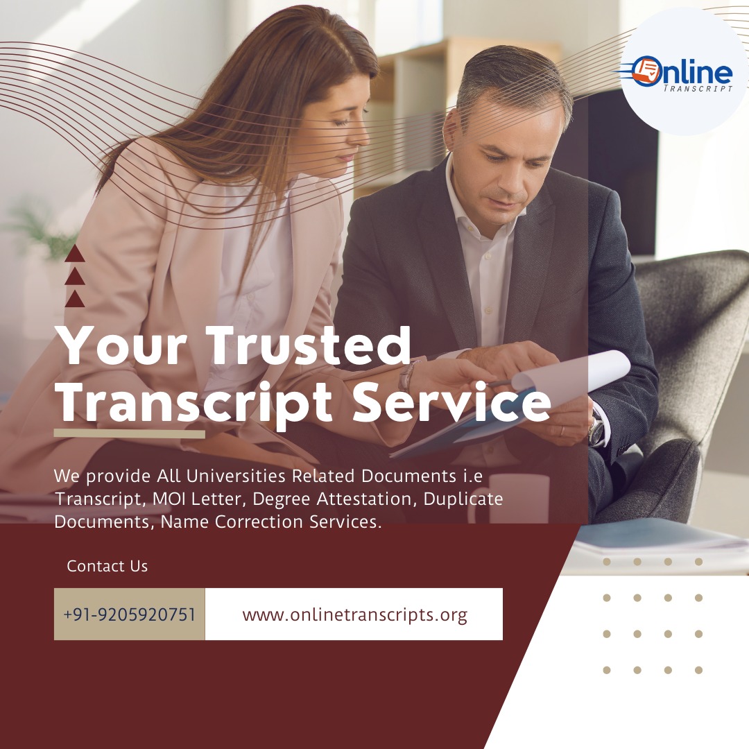 What is the procedure of obtaining transcripts for WES from MDU Rohtak ...