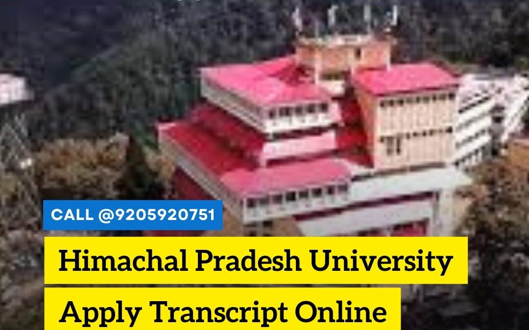 What is the process to get transcript from Himachal Pradesh University Shimla?