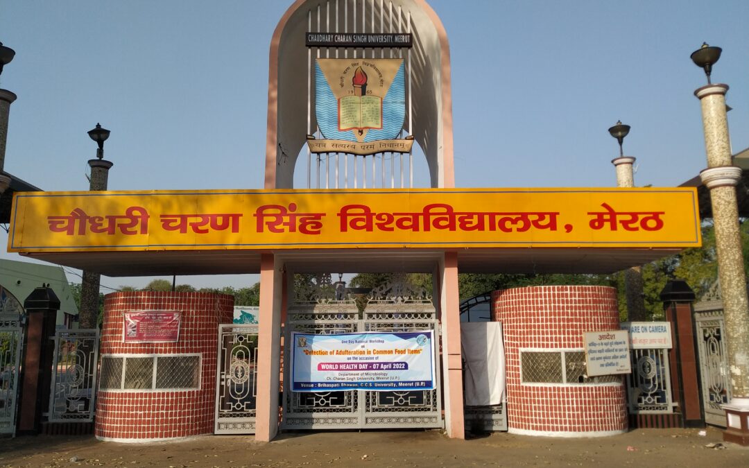 What is the procedure for sending transcript to WES from the Chaudhary Charan Singh University Meerut?