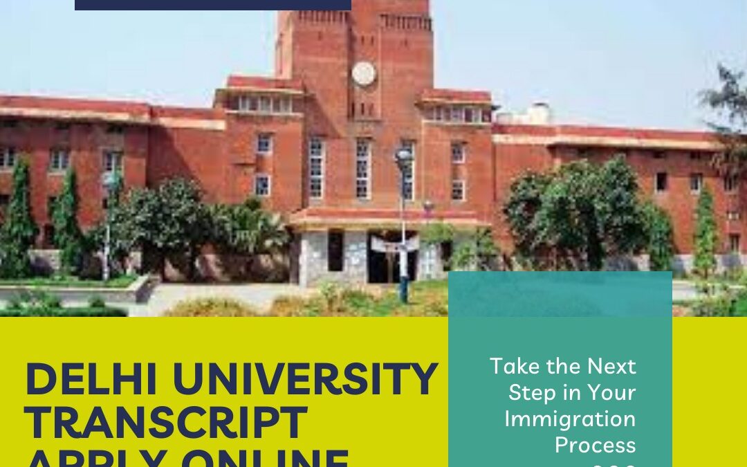 Can I apply Delhi University transcript from Abroad?