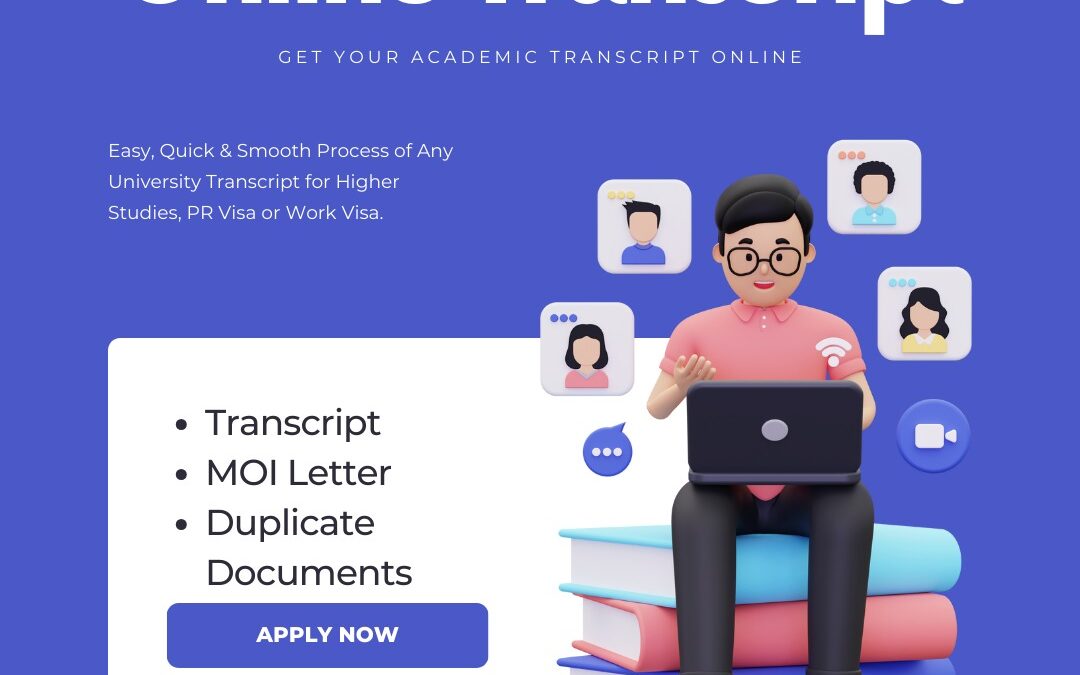 How to apply for an online transcript from Karnataka University Dharwad?