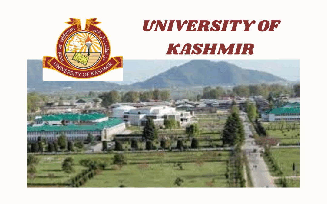 What is the postal address to send the Kashmir University transcript request form and documents?