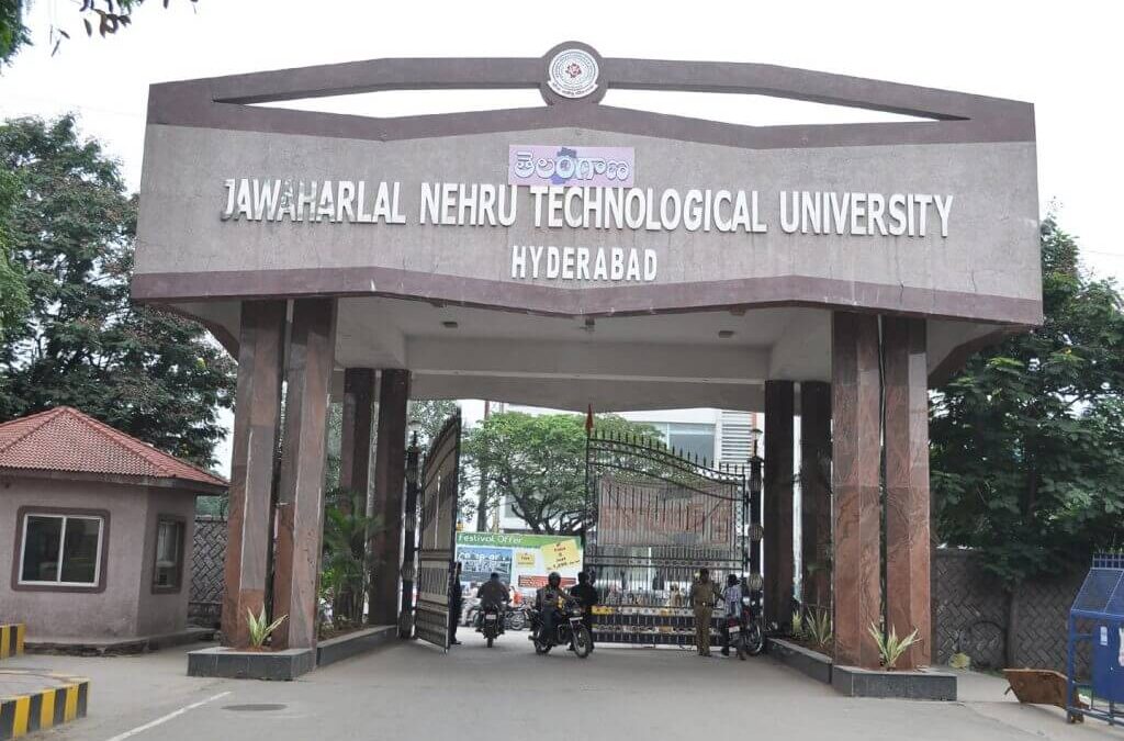 How will I know when my transcript has been dispatched from JNTU Hyderabad?