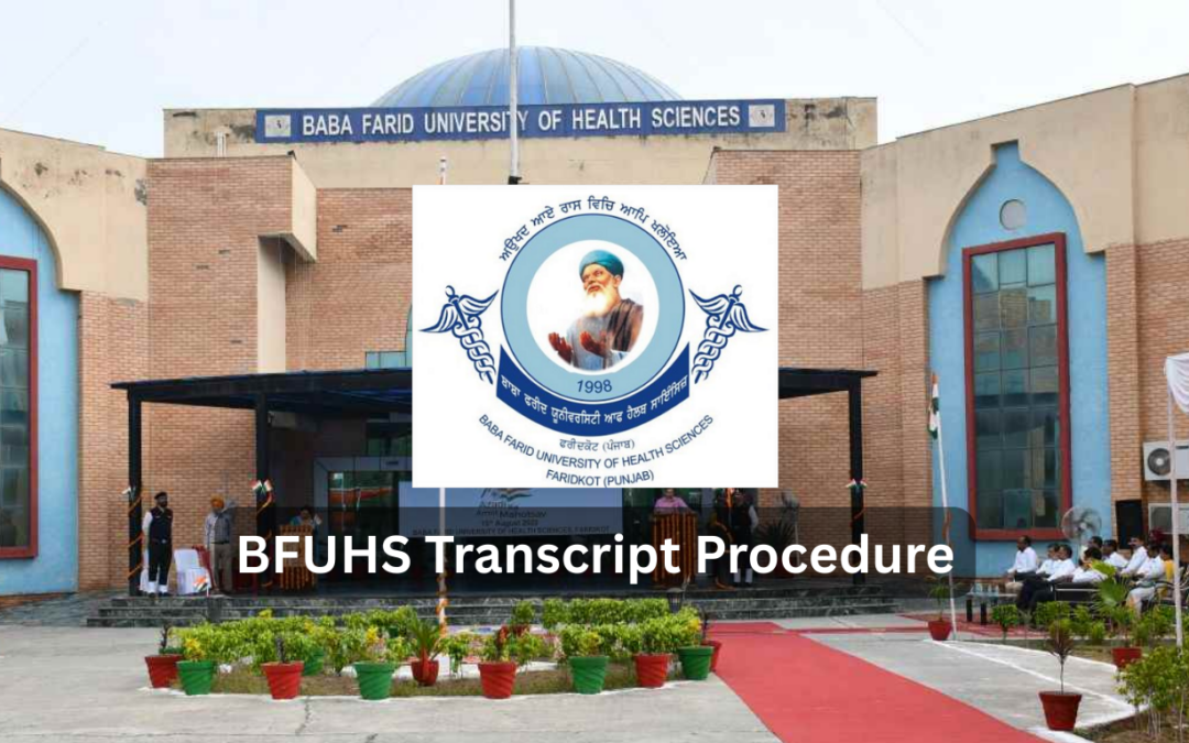 BFUHS Transcript Procedure